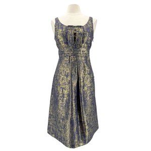 Moschino Cheap and Chic A-Line Purple Gold Dress